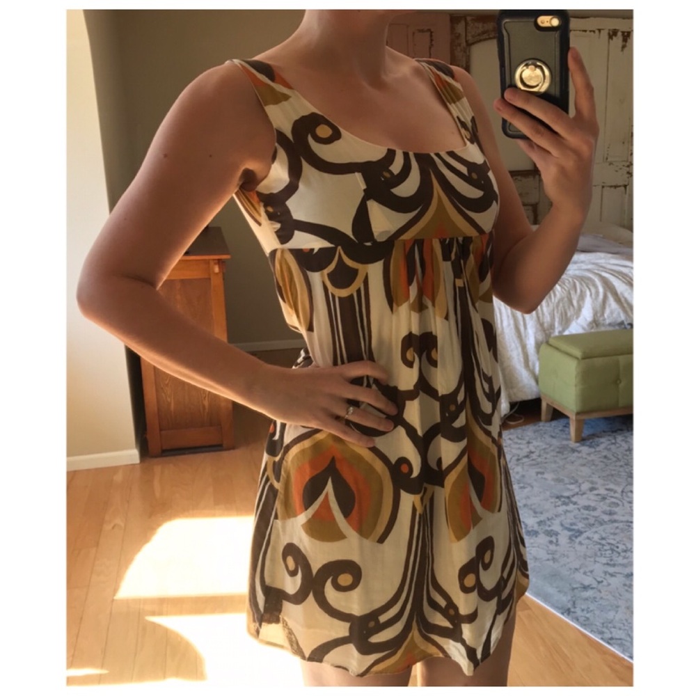 Retro Style Cotton Dress